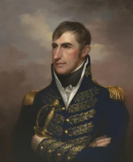 Peale Rembrandt Prints: William Henry Harrison, c. 1813. Creator: Rembrandt Peale