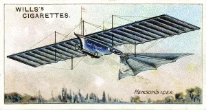 Monoplane Prints: William Hensons Aerial Steam Carriage of 1843 (1910)