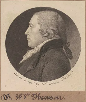 William Hewson, 1798. Creator: Charles Balthazar Julien Fevret de Saint-Memin