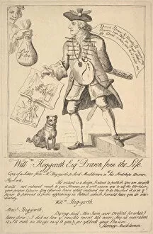 Earl Of Collection: William Hog-garth Esq. Drawn from the Life, 1763. Creator: Unknown