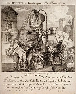 Paul Sandby Prints: William Hogarth, 1762. Artist: Paul Sandby