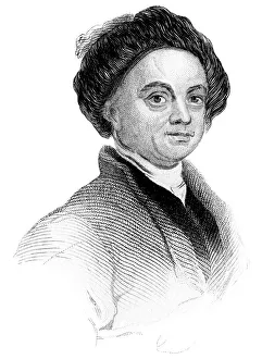 William Hogarth, 18th century English painter, printmaker, satirist and cartoonist, (c1850)