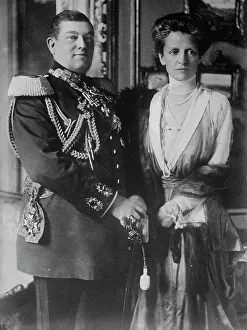 William of Hohenzollern and wife, between c1910 and c1915. Creator: Bain News Service
