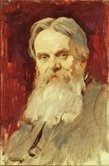 Reid George Prints: William Holman Hunt, (1827-1910), c1870s. Creator: George Reid