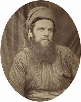 Hunt William Holman Prints: William Holman Hunt, 1864. Creator: Julia Margaret Cameron
