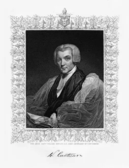 W Holl Gallery: William Howley, Archbishop of Canterbury, 19th century.Artist: W Holl