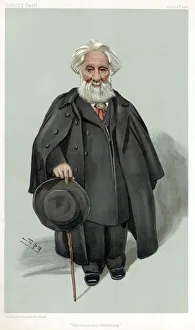 Overcoat Prints: William Huggins, British astronomer and spectroscopist, 1903. Artist: Spy