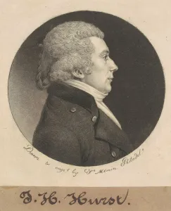 William Hurst, 1800. Creator: Charles Balthazar Julien Fevret de Saint-Memin
