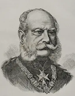 Sideburns Prints: William I (1797-1888), King of Prussia (1861-1888) and Emperor of Germany (1871-1888)