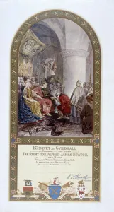 Charter Collection: William I granting the charter to the citizens of London, 1899