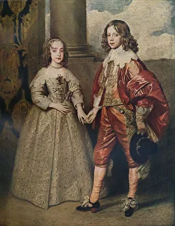 Mary Of Orange Prints: William II, Prince of Orange, and his Bride