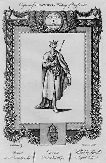 William II. Surnamed Rufus, c1787 William II. Surnamed Rufus, c1787
