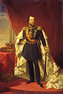 Images Dated 19th November 2013: William III (1817-1890), King of the Netherlands, 1856. Artist: Pieneman, Nicols (1809-1860)