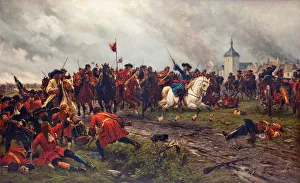 William III of England at the Battle of the Boyne