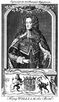 William III, King of England, Scotland and Ireland, (18th century). Artist: B Cole