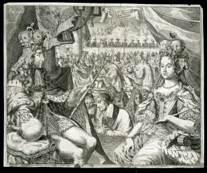 William III and Mary II, King and Queen of Great Britain and Ireland, c1689. Artist