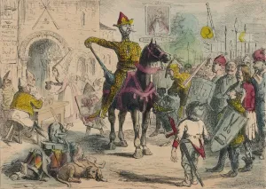 Harold Godwineson Prints: William inspecting the Volunteers previous to the Invasion of England