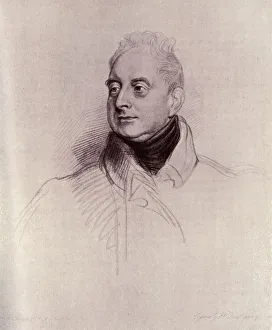 Charles Robert Leslie Fletcher Collection: William IV, c1831, (1919). Artist: FC Lewis