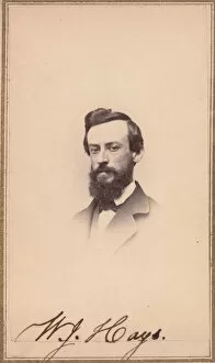 William Jacob Hays, Sr. 1860s. Creator: Whitney & Paradise