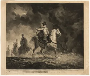 Black Smoke Prints: William John, Earl of Ancrum, 1773, published 1776. Creator: John Dixon