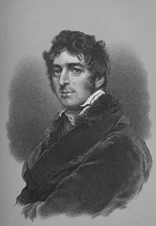 Melbourne Prints: William Lamb, 2nd Viscount Melbourne, British statesman, c1805 (1936)