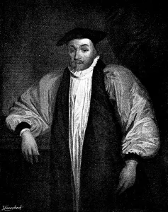Laud William Prints: William Laud, Archbishop of Canterbury, 1895. Creator: George Meisenbach