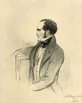 A Dorsay Gallery: William Locke, 1832. Creator: Richard James Lane