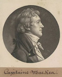William MacRea, 1804. Creator: Charles Balthazar Julien Fevret de Saint-Memin
