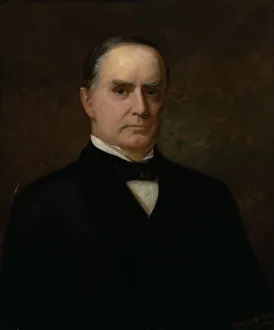 Mckinley William Prints: William McKinley, 1900. Creator: William Thomas Mathews