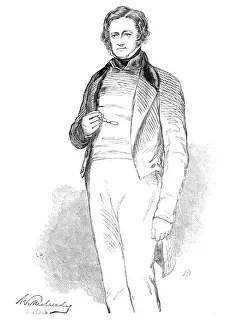 William Mulready Prints: William Mulready, 1845. Creator: Unknown