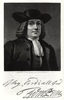 Protestantism Gallery: William Penn, 19th century. Artist: John Sartain