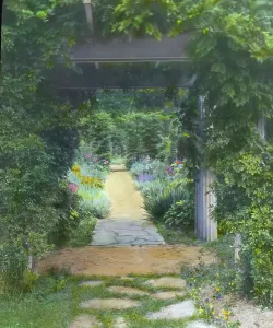 Pergola Prints: William Samuel Kies house, Scarborough and Old Albany Roads