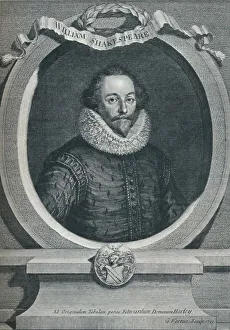 William Shakespeare (1564-1616), English poet and playwright, 1721, (1913) William Shakespeare (1564-1616), English poet and playwright, 1721, (1913)