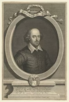 Shakespeare William Gallery: William Shakespeare, 1719. Creator: George Vertue