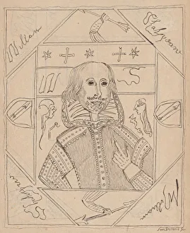 William Shakespeare, 1795. Creator: Samuel Ireland