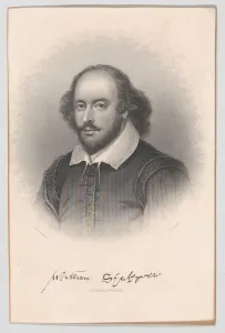 Jacobean Prints: William Shakespeare, 1856. Creator: John Chester Buttre