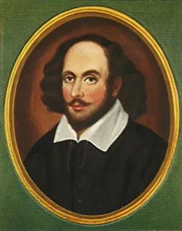 Shakespeare Prints: William Shakespeare, (1933). Creator: Unknown