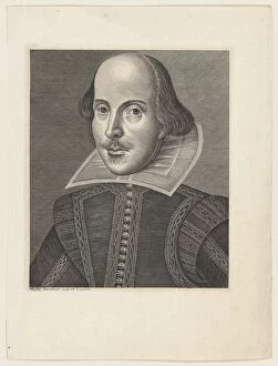 Jacobean Gallery: William Shakespeare, 19th century. Creator: Unknown