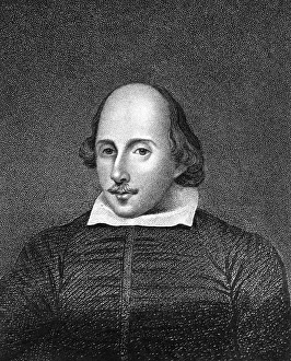 Stewart Prints: William Shakespeare, English poet and playwright. Artist: William Thomas Fry