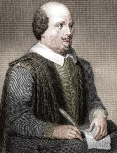 William Shakespeare, English poet and playwright, (1820). Artist: William Finden
