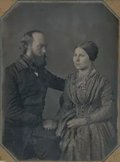 William and Sophia Palmer Langenheim, ca. 1846-47. Creators: W. & F