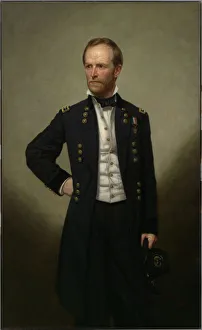 Gpa Healy Prints: William T. Sherman, 1866. Creator: George Peter Alexander Healy