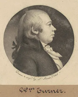 William Turner Prints: William Turner, 1800. Creator: Charles Balthazar Julien Fevret de Saint-Memin