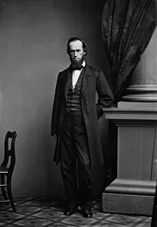 Lawmaker Gallery: William Vandever of Iowa, between 1855 and 1865. Creator: Unknown