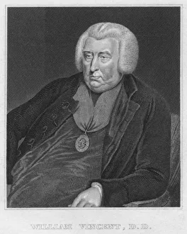 Owen Prints: William Vincent, D. D. 1822. Creator: James Stow