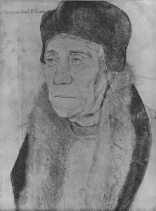 William Warham, Archbishop of Canterbury, 1527 (1945). Artist: Hans Holbein the Younger