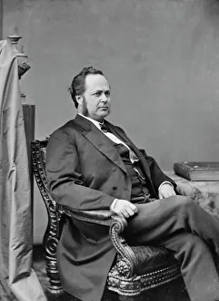 Secretary Collection: William Windom of Minnesota, between 1860 and 1875. Creator: Unknown