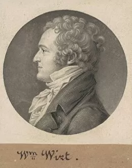 William Wirt, 1807-1808. Creator: Charles Balthazar Julien Févret de Saint-Mé