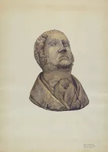 Figurehead Prints: William Wirt Figurehead, c. 1938. Creator: Molly Bodenstein