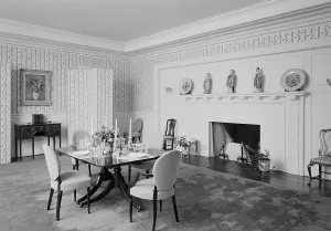 Chimneypiece Prints: Williams Paley, residence in Manhasset